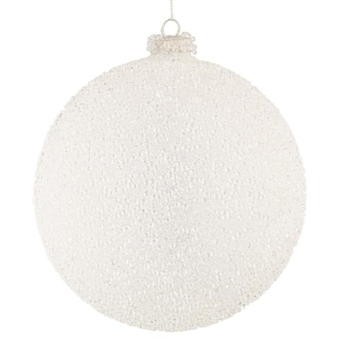 SFERA VETRO FREEZE BIANCO D.20